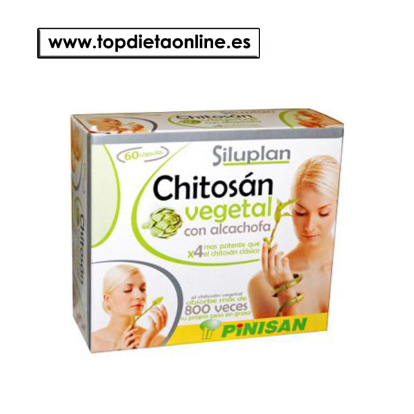 Chitosán vegetal con Alcachofa - Pinisan 60 caps