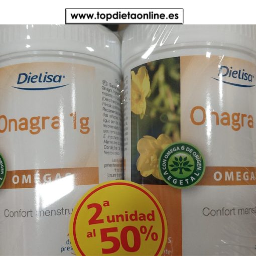 Onagra Dielisa 50% en la segunda unidad