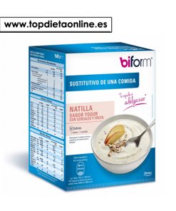 Natillas Yogur Cereales Fruta - Biform 6 sobres
