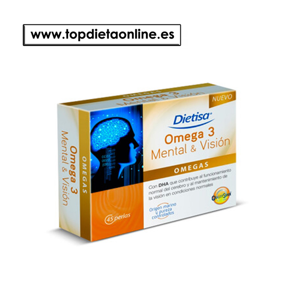 Omega 3 Mental&Visión - Dietisa 45 perlas