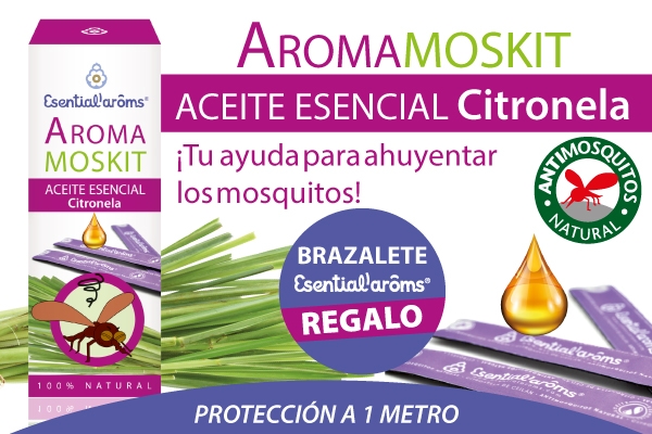 Antimoskit aceite esencial + Brazalete