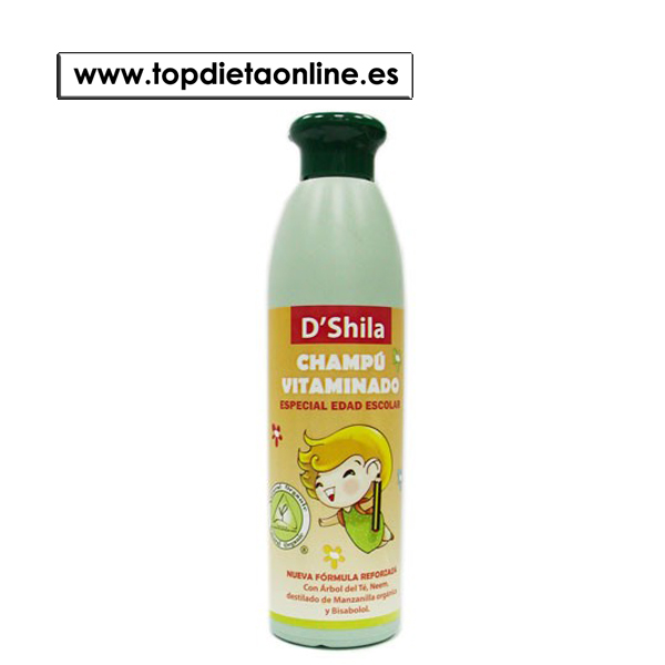 Champú vitaminado piojos - D'Shila 250 ml