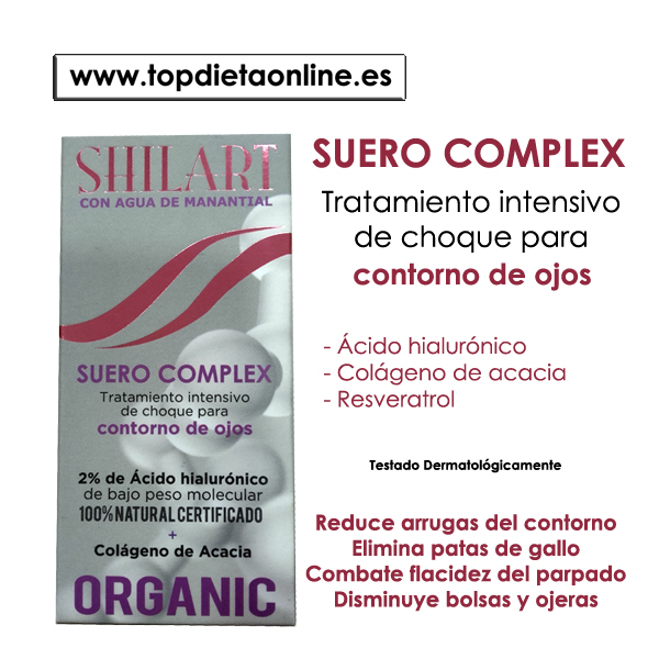 contorno de ojos suero de Shilart