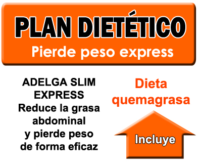 Plan dietéticoadelga slim express