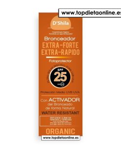 Bronceador extra fuerte y extra rápido D'Shila