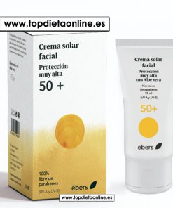 Crema solar facial FPS+50 Ebers