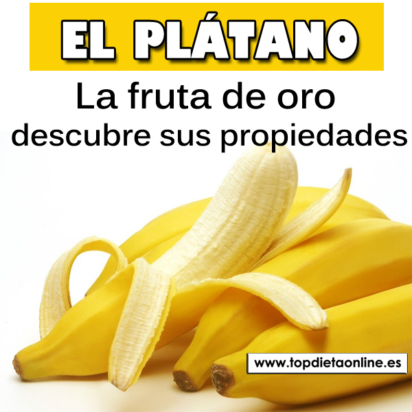 El plátano, la fruta de oro