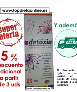 Detoxia de Pinisan 5% de descuento