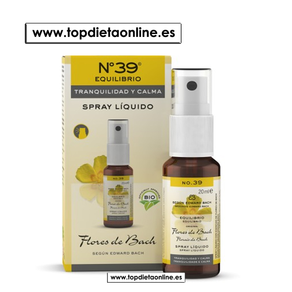 Spray tranquilidad y calma flores de Bach nº 39