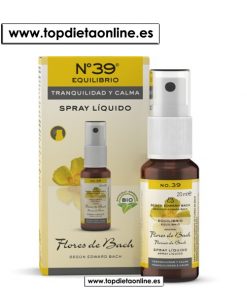 Spray tranquilidad y calma flores de Bach nº 39