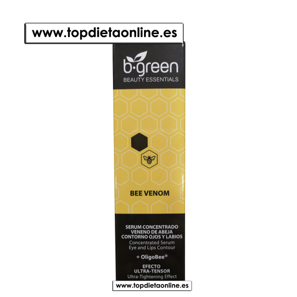 serum veneno de abeja para el contorno de ojos y labios de b'green