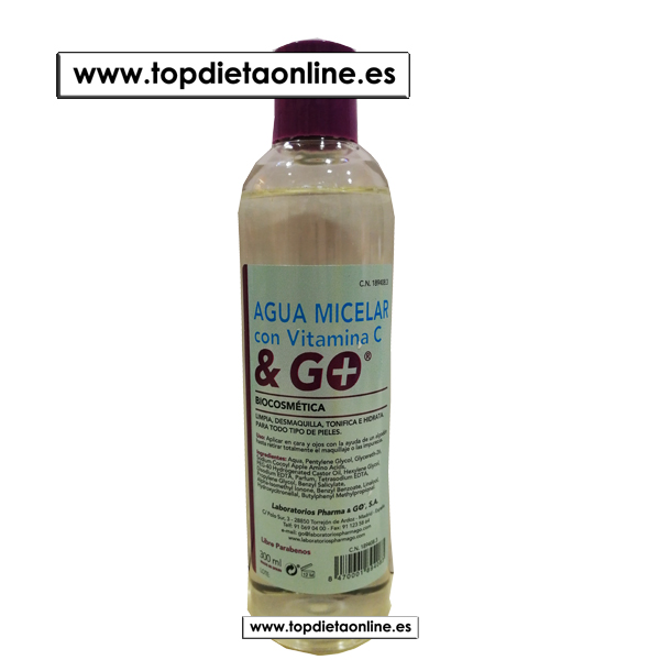 Agua micelar &GO 300 ml