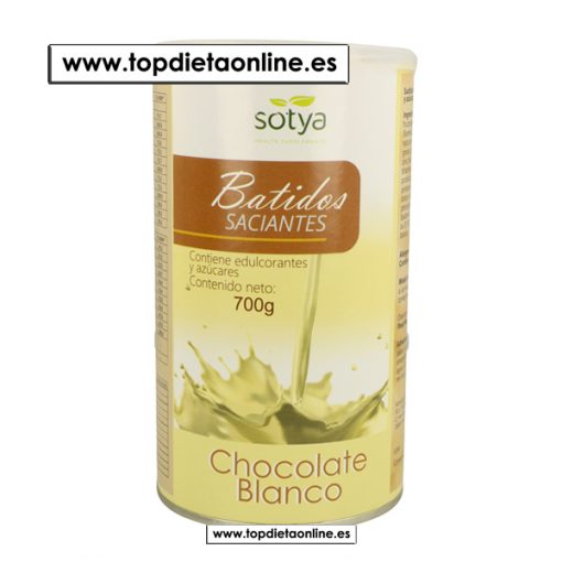 Batido saciante chocolate blanco Sotya