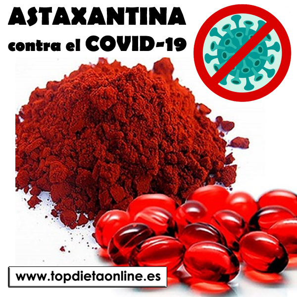 Astaxantina contra el COVID