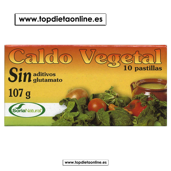 Caldo vegetal sin glutamato Soria Natural