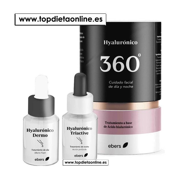 Tratamiento facial Hyalurónico 360º – Ebers 2 x 30 ml