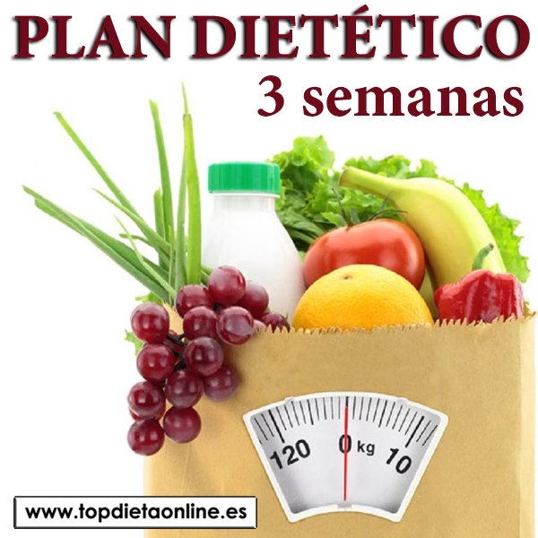 Plan dietetico 3 semanas (six plan + total slim)