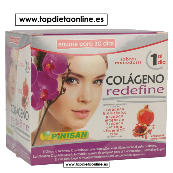 Colágeno redefine de Pinisan en sobres