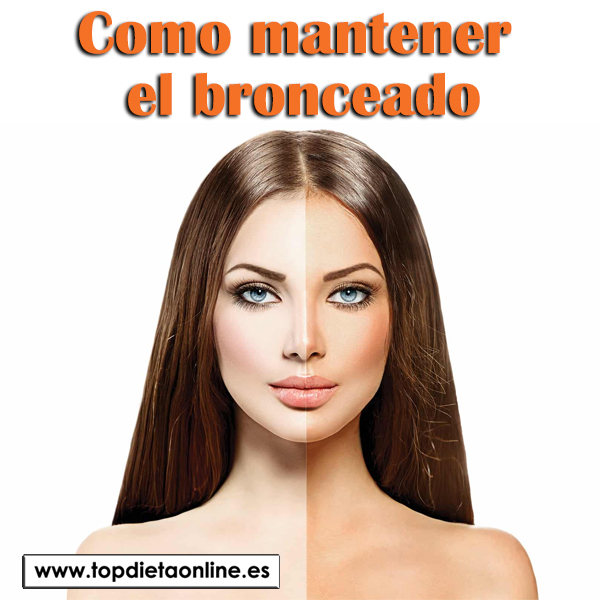 Como mantener el bronceado