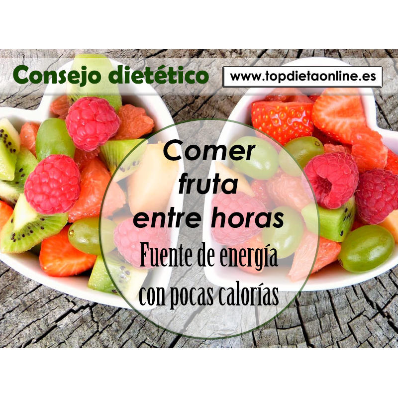  Comer fruta entre horas