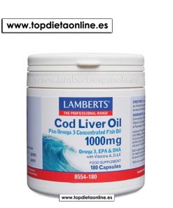 Aceite de Hígado de Bacalao - Lambertes 1000 mg