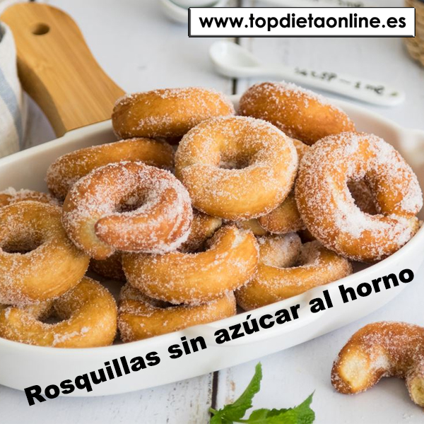 Rosquillas sin azúcar al horno