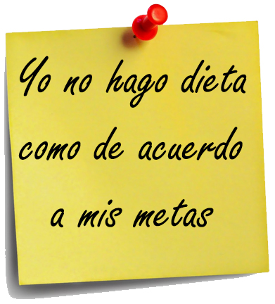 Yo no hago dieta. consejos para animarte con la dieta