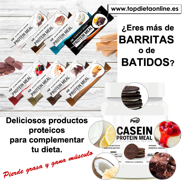 Batidos y barritas PWD topdietaonline