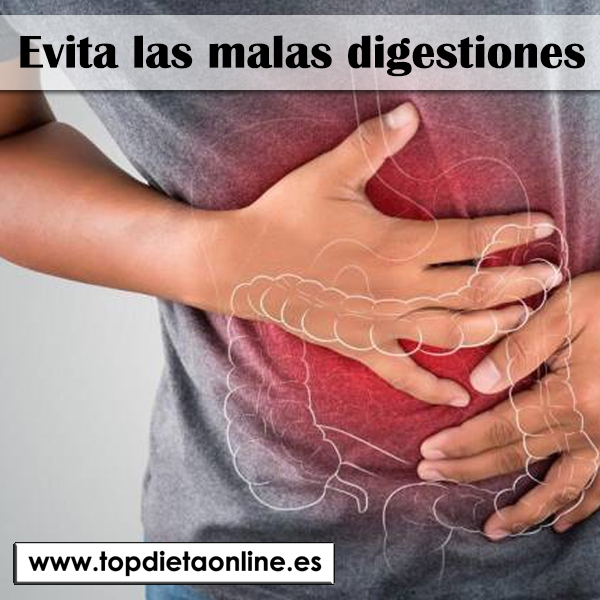 Evita las malas digestiones