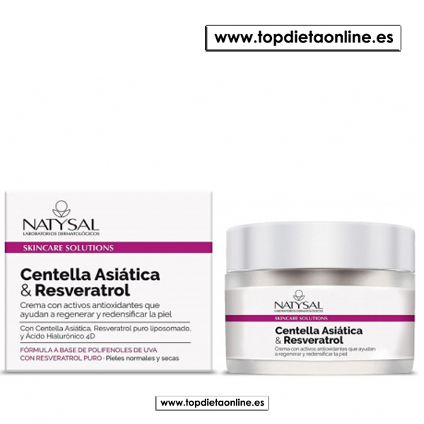 Centella asiática y resveratrol Natysal