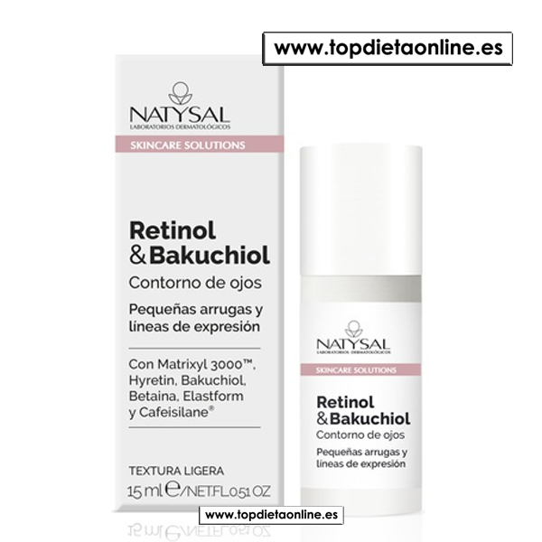 Retinol y Bakuchiol contorno de ojos Natysal