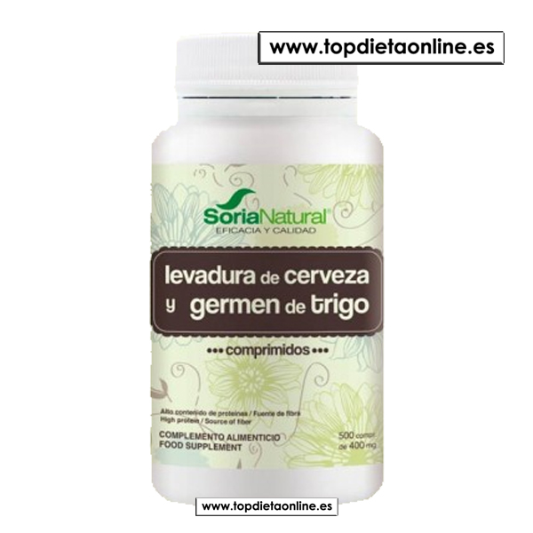 Levadura de cerveza y germen de trigo de Soria Natural