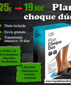 Plan dietético plan choque duo topdietaonline