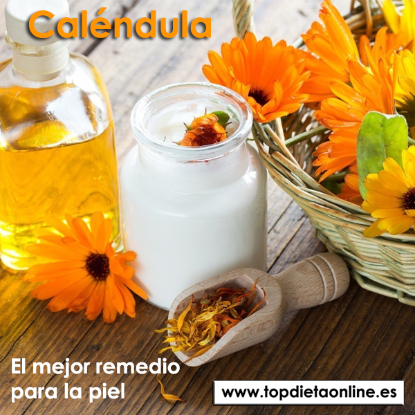 Caléndula el mejor remedio para la piel