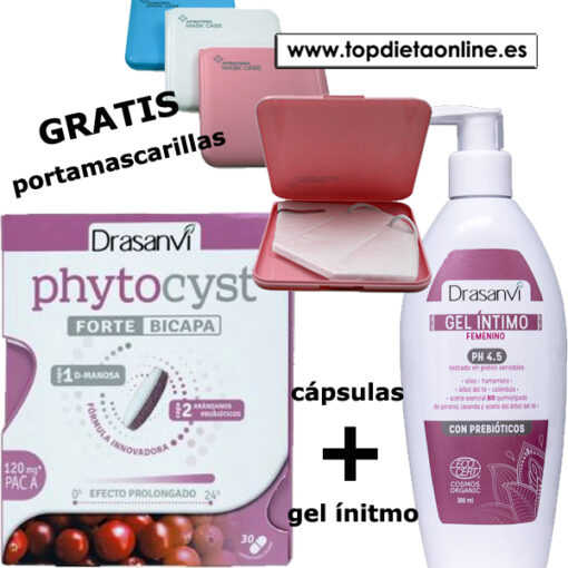 Pack phytocyst + gel íntimo Drasanvi