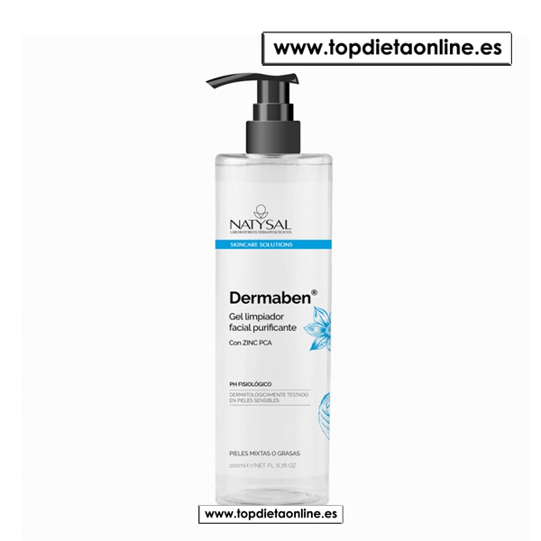 Dermaben gel limpiador facial Natysal