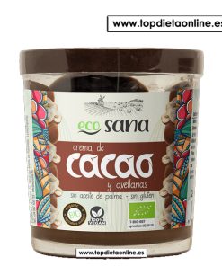 Crema de cacao y avellanas EcoSana