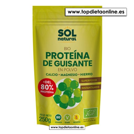Proteína de guisante de Sol Natural