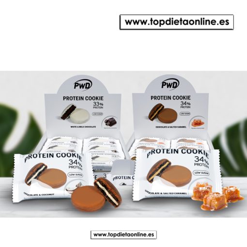 Protein cookie galletas proteicas PwD