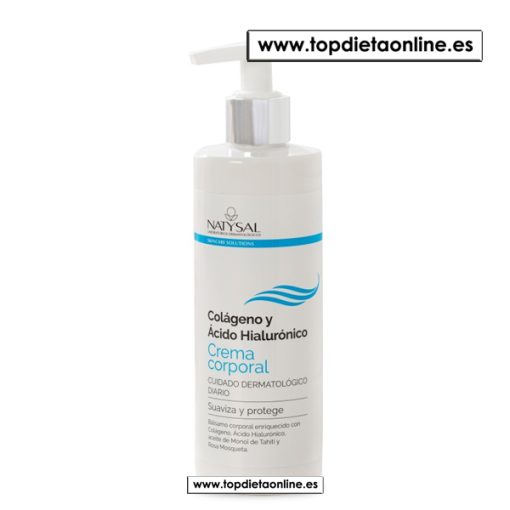 Crema corporal colágeno y ácido hialurónico Natysal