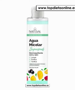 Agua micelar superfoods de Natysal