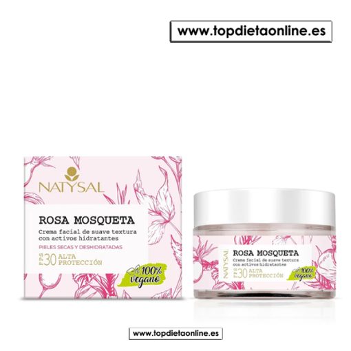 Crema rosa mosqueta FPS 30 de Natysal