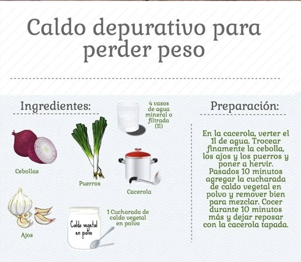 Caldo depurativo