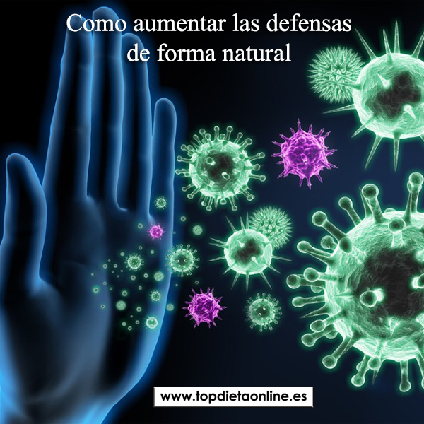 Como aumentar las defensas de forma natural