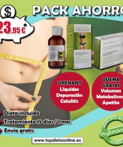 Pack ahorro Drenant y Quemagrasas