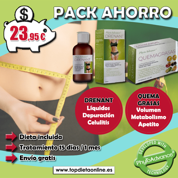 Pack ahorro Drenant y Quemagrasas