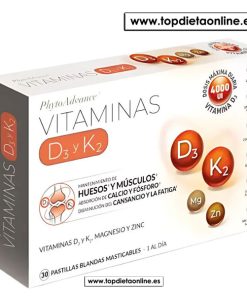 Vitaminas D3 + K2 de Phytoadvance