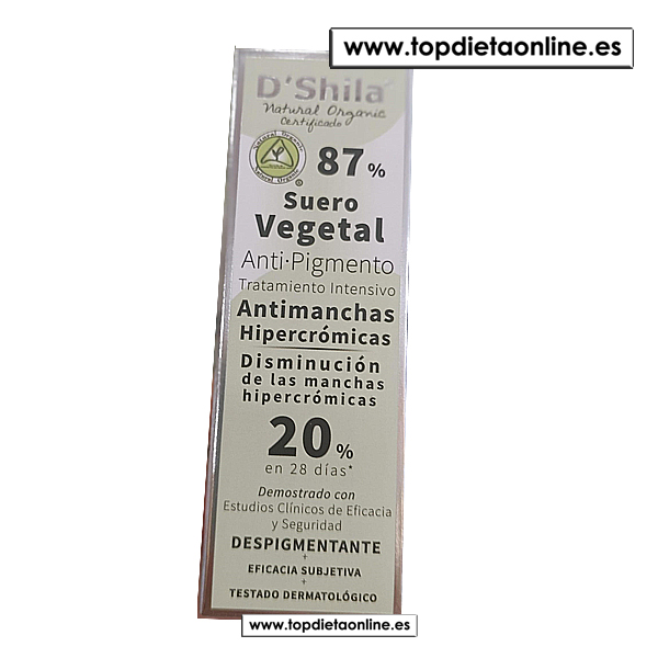 Suero vegetal antipigmento D'Shila Suero vegetal antipigmento D'Shila