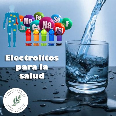 Electrolitos para la salud