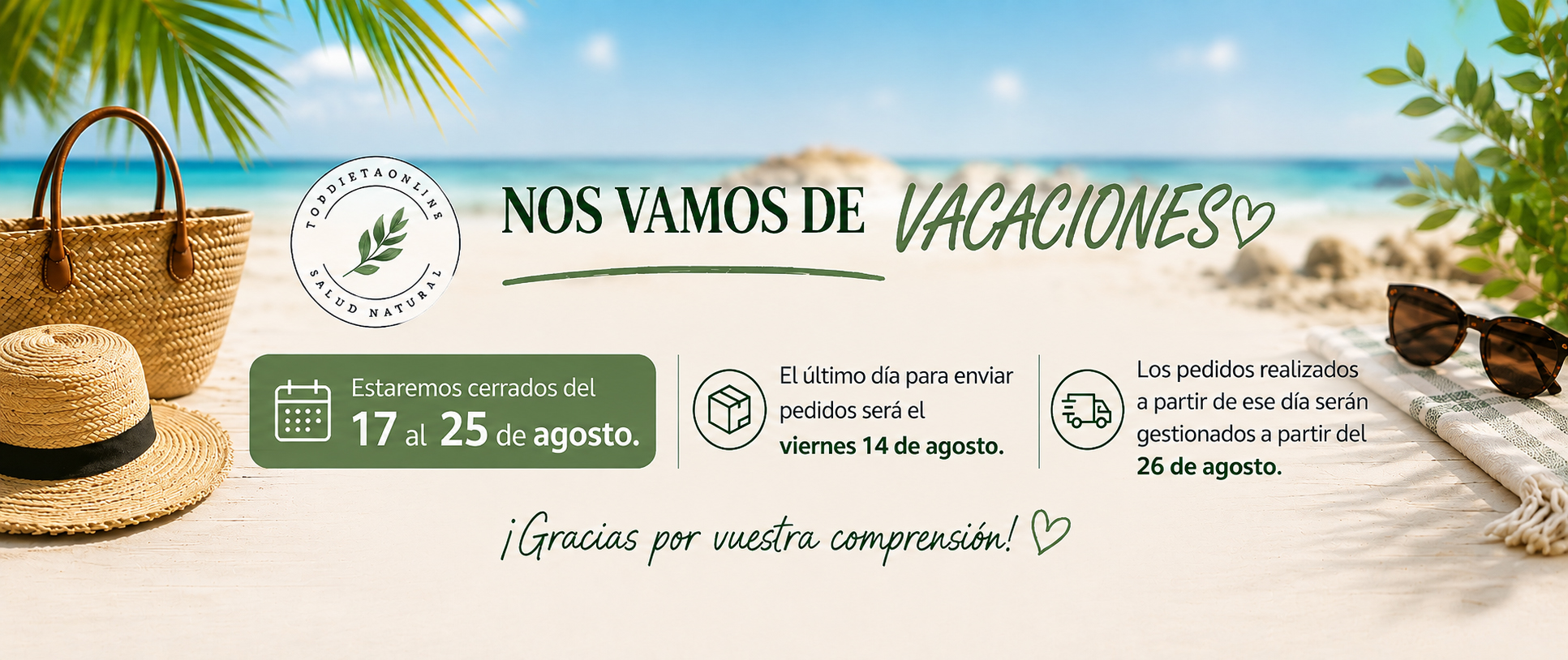 Bunner Vacaciones agosto 2026